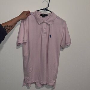 Baby pink Polo shirt